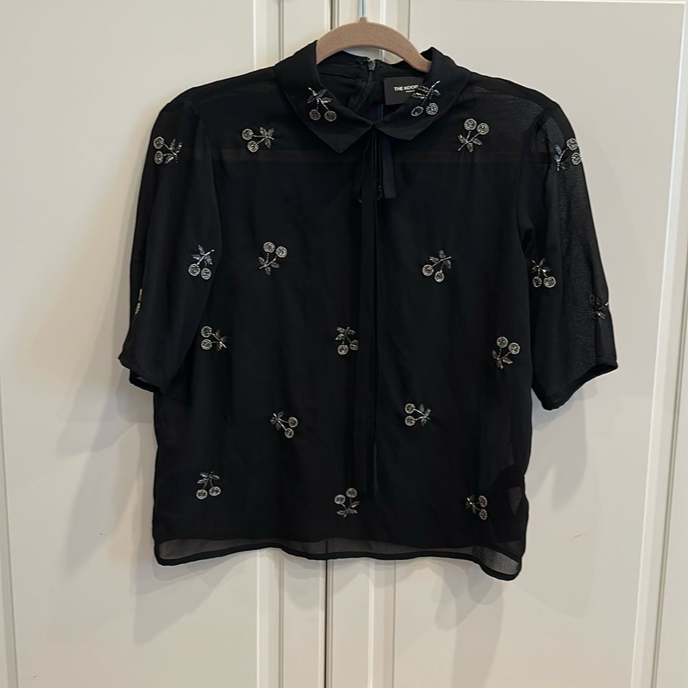 The Kooples Cherry collared shirt